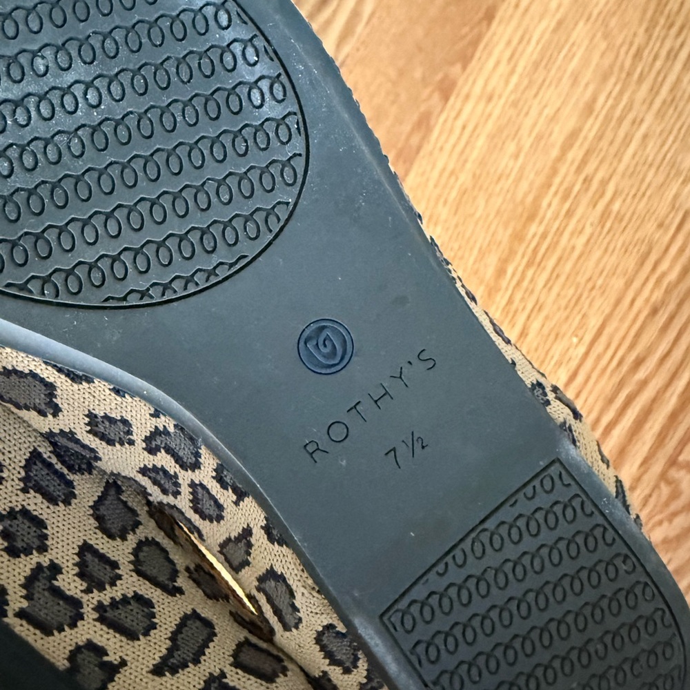 Rothy's Leopard Print loafers - Picture 2 of 2